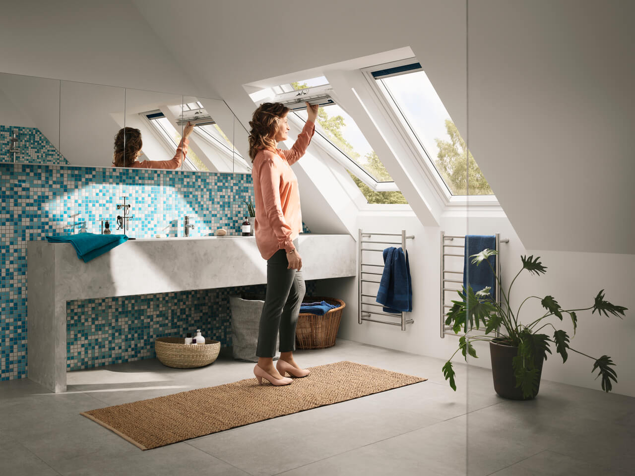 Badezimmer richtig lüften | VELUX Magazin